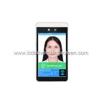 Wall Mounted LCD Infrared Face Recognition Thermometer for sale