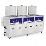 Skymen 3 Tanks Ultrasonic Cleaning Unit Automatic Industrial And Medical Application Use for sale