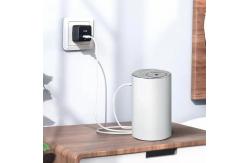 China HOMEFISH Portable Waterless Nebulizer Car Aroma Diffuser With Smart Touch Screen supplier