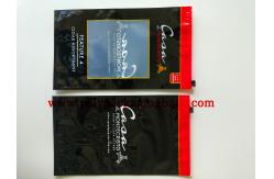 China Resealable Slider Zipper And Window OPP Cigar Tobacco Bag supplier