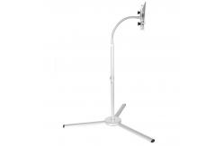 China Sliver Powder Coat Tablet Ipad Pro Locking Clamshell Floor Kiosk Stand supplier