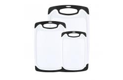 China 3 Piece Cutting Board Set PP Dishwasher Safe Chopping Board Household Kitchen Tools supplier