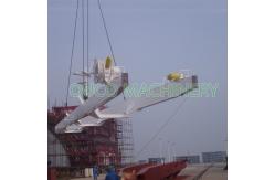 China 26t 37m Stiff Boom Marine Cranes Lifting Cargo supplier