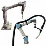 ISO 10218-1 and ISO/TS 15066 Compliant Collaborative Robot with Teach Pendant and PC Software for Welding for sale