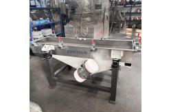 China Stainless Steel Linear Vibrating Screen Efficiently Screens Large Particle Materials supplier