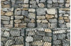 China Zinc Coated Organic Coating Reinforced Gabion Mesh High Wear Resisting supplier