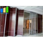Hotel Soundproof Folding Door Temporary Movable Partition Walls Divider for sale