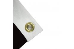 China Army Crest Flag USA Polyester Single Reverse Outdoor Canvas Header supplier