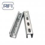 1 5 8 Unistrut Metal Strut Channel Hot Dip Galvanized C Channel Heavy Duty for sale