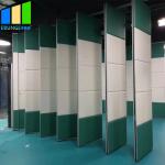 Nigeria Hotel Movable Partition Wall Acoustic Wooden Hanging Folding Partition Walls With Variety Color for sale