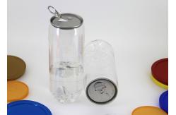 China Eco - friendly 500 ml clear Cola Beverage Can , Aluminium easy open lid supplier