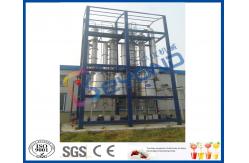 China Continuous Feeding Multiple Effect Falling Film Evaporator With CIP Cleaning System supplier