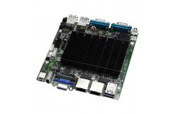 China Nano ITX Industrial Embedded Motherboard 12x12cm J1900 Fanless Mini Computer Mainboard supplier