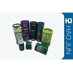 100% Recycled Cardboard Cylinder Tubes For Gift Package , Glossy / Varnishing Surface for sale