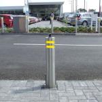 IP68 Hydraulic Road Blocker Automatic Security Electric Trafict Lifing Bollards for sale