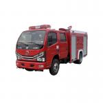 Mini Small Dongfeng 2 Ton Holding 2+3 Men Jet Height 40m Maximum 100km/h Water tank Fire Truck for sale