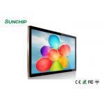 2020 New advertising display wall mounted digital signage touch screen monitor from SUNCHIP for sale