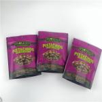 Custom logo laminated heat sealing vacuum packing bags for nuts packaging for sale