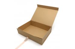 China Brown Foldable Packaging Box Small Cutomized For Face Cream supplier