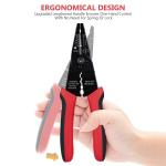 8 Inch 3 On 1 Wire Stripper Tool Cutter Multifunctional 0.2kg