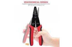 China 8 Inch 3 On 1 Wire Stripper Tool Cutter Multifunctional 0.2kg supplier