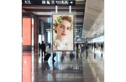 China 65 4K Window Display LCD Screen Fans Cooling CMS Remote Controling supplier