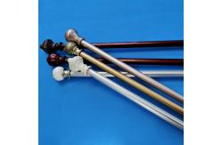 China 28mm Window Decorative Industrial Cast Iron Pipe Curtain Rod supplier
