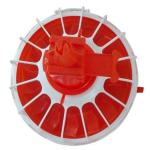 Herdsman Poultry Feeding Pan Broiler Feed Pan Chicken Automatic Feeder for sale