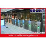 Access Control Flap Barrier Gate Anti Reversing Turnstile Gate Entry Systems