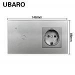 Square Switch And Outlet Combo App Remote Control Light Switch Outlet Combo