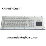 95 Keys Metal Industrial Keyboard Layout Customizable 30mA Waterproof for sale