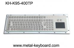 China 95 Keys Metal Industrial Keyboard Layout Customizable 30mA Waterproof supplier