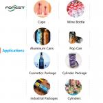 360 Degree Rotation Cylinder Inkjet Priner Conical Bottles UV Printing Machine