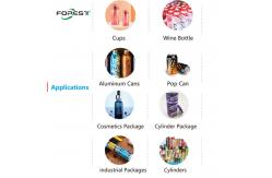 China 360 Degree Rotation Cylinder Inkjet Priner Conical Bottles UV Printing Machine supplier