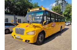 China Shaolin Used School Buses 56 Seats LHD Steering Position With Manual Transmission supplier