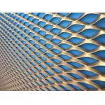 Durable Stainless Steel Expanded Metal Lath 2.0mm Thinckness Mesh Curtain Wall
