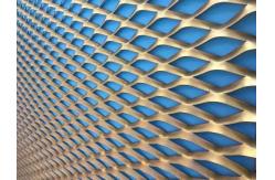 China Durable Stainless Steel Expanded Metal Lath 2.0mm Thinckness Mesh Curtain Wall supplier