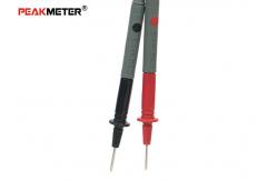 China Electrical Multimeter Test Probes Gold Plate Wire Pen Cable Red + Black supplier