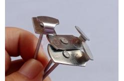 China 2mm Square Head Lacing Anchors 63mm Length With Self Locking Washers supplier