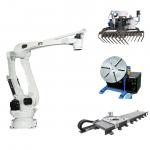4 Axis Payload 300kg Reach 3255mm Kawasaki CP300L Palletizing Robot With Guide Rails And Manipulator for sale