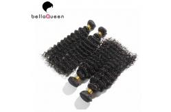 China Full Cuticle Curly Indian Wavy Virgin Hair For No tangling No shedding supplier