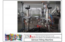 China High Capacity automatic Aerosol Filling Machine For PU Foam / Pesticide supplier