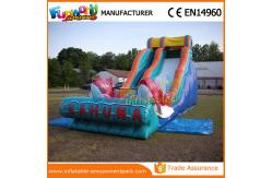China Fun Bouncer Slideway Commercial Inflatable Slide Big Kahuna Inflatable Water Slide supplier
