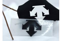 China OEM 3D Silicone Heat Transfer Clothing Labels OEKO-TEX Certification supplier