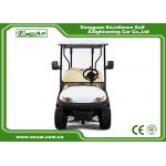 6 Seater Tourist Use Used Electric Golf Carts / Electric Sightseeing Bus Trojan Battery for sale
