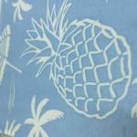 Pineapple Printed Patterned Jersey Fabric Printed Knitting 215CM Width