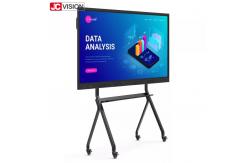 China 65 Interactive Flat Panel Smart Interactive Whiteboard Multi Sharing With Writing Screen supplier