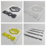 Personalized Waterproof 3D Silicone Heat Transfer Logo Flash Fashion Heat Transfer Prints for sale