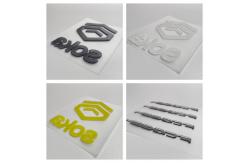 China Custom 3D Rubber Heat Transfer Logo 3D Silicone Heat Transfer Labels Eco Friendly supplier