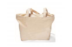 China Minimalism Foldable Shopping Bag , 6oz Cotton Canvas Reusable Grocery Bags supplier